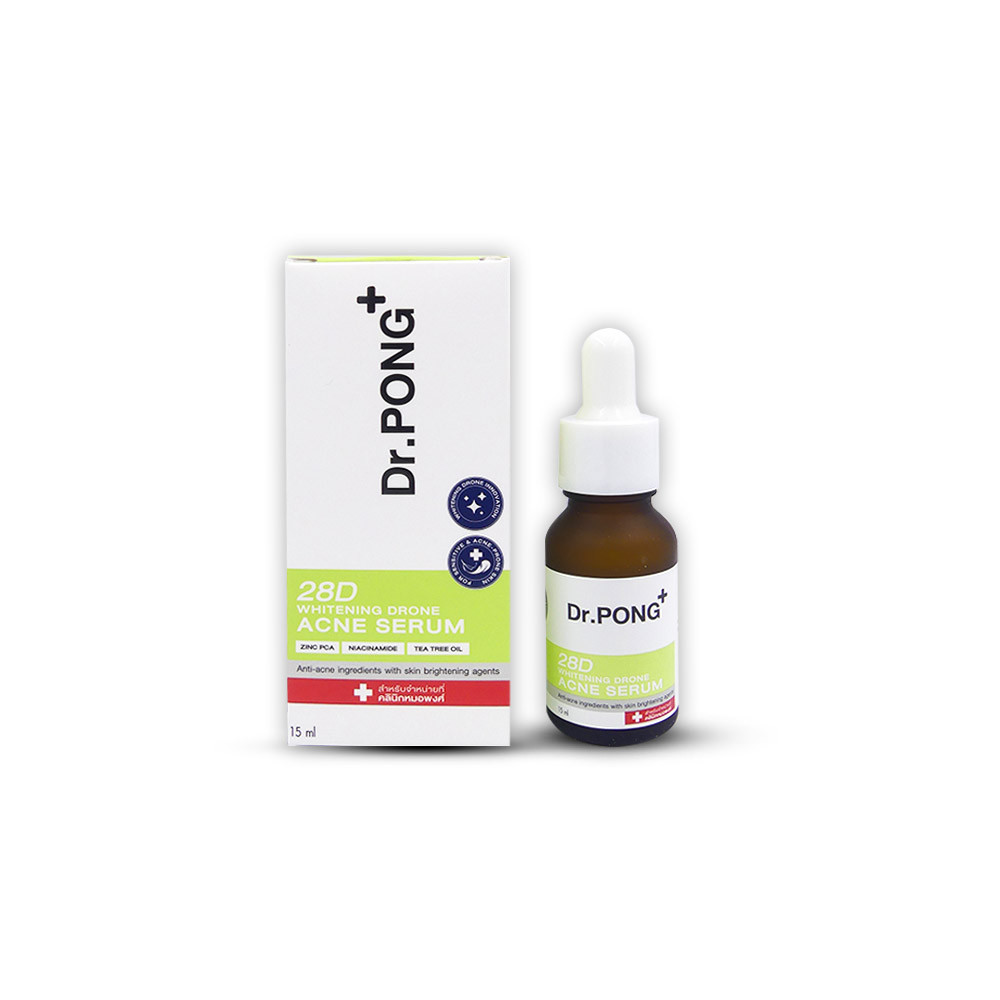 Dr.Pong 28D Whitening Drone Acne Serum ขวด 15 ml