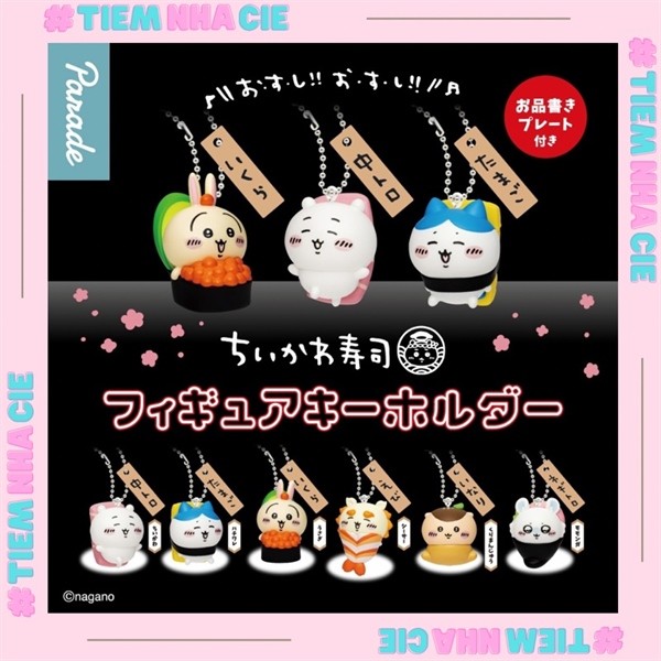 [Cies Shop] [AVAILABLE] CHIIKAWA SUSHI SP DIGNITY KEYCHAIN007625