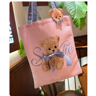 Flower Knows Sweetheart Bear Limited Hand Mirror กระเป๋าผ้าใ…