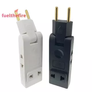 [Feel] 4 In 1 Wall Outlet Extension EU ซ็อกเก็ตไฟฟ้า 180 องศาปลั๊กอะแดปเตอร์ Travel Aadapter ตัวแปลงไฟแบบพกพา [ใหม่]