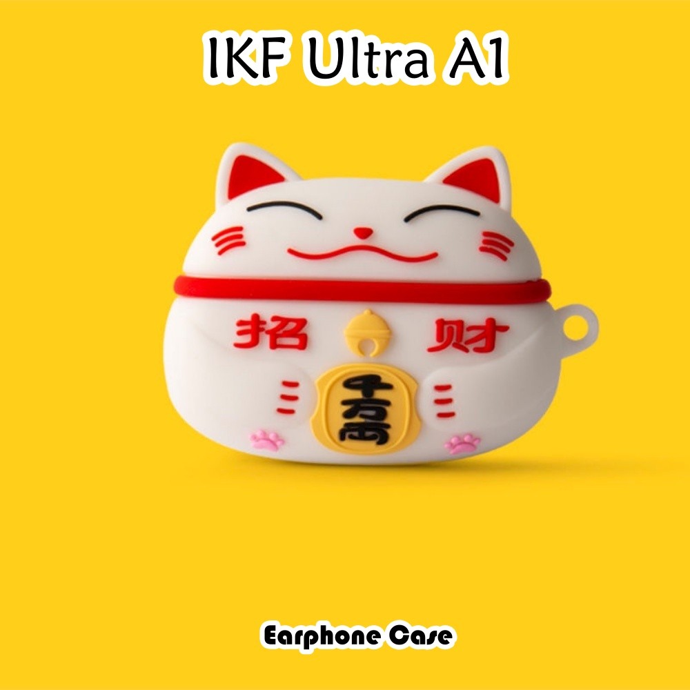 ประณีตFor IKF Ultra A1 Case Casing Soft Silicone Headphone Case Niche Cartoon Series NO.1