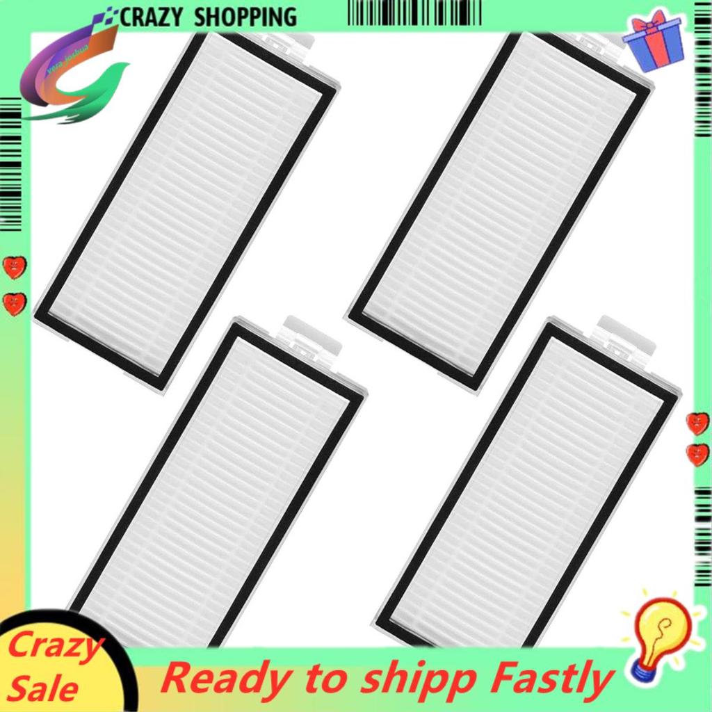 ตัวกรองล้างทําความสะอาดได้ 4 แพ็คสําหรับ , +, Max, Max+, Q5 Pro, Q5 Pro+, Q8 Max, Q8 Max+ Robot Vacu