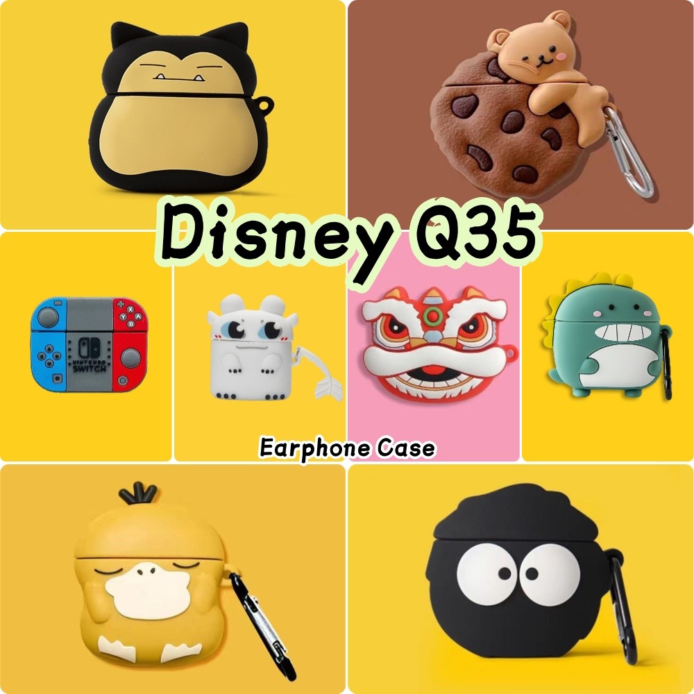 Trend FrontFor Disney Q35 Casing Case Soft Silicone Headphone Case Trend Cartoon NO.1