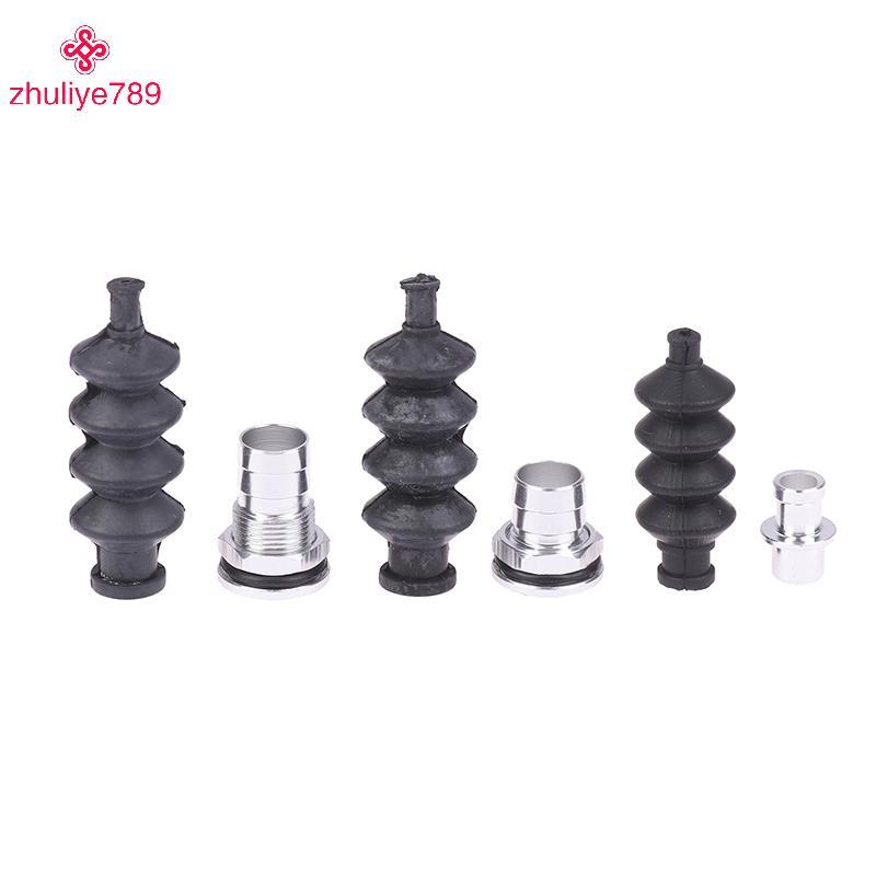 <zhuliye789>RCเรือมีจําหน่ายอุปกรณ์อลูมิเนียมและยางสูบลมกล่องวิทยุซีลสําหรับServo Push Rod Seal To R