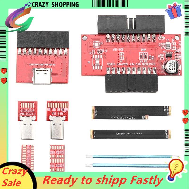 MIPITESTER สําหรับ EASY UFS BGA 254 ISP อะแดปเตอร์ ISP อะแดปเตอร์ (ไม่มีชิป)