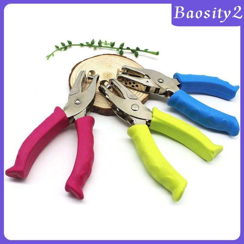 [Baosity2] School Office Single Hole Puncher Paper Punches 8 หน้าสําหรับการ์ดสมุดภาพ
