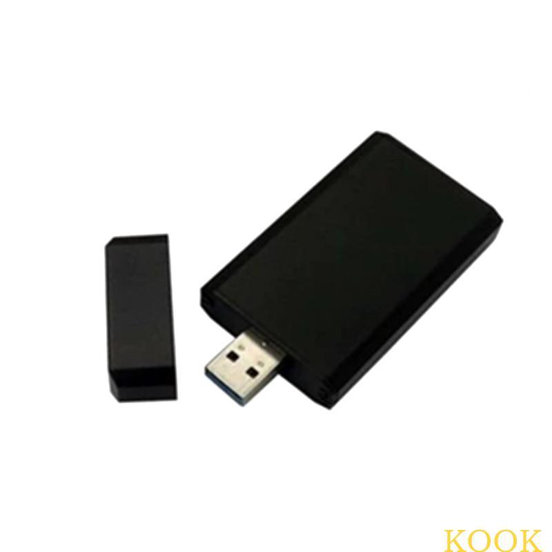 KOOK mSATA To USB3 0 SSDs Enclosure ฮาร์ดไดรฟ์ภายนอก Disk Box Storage Case Adapter Mini PCIe mSATA S