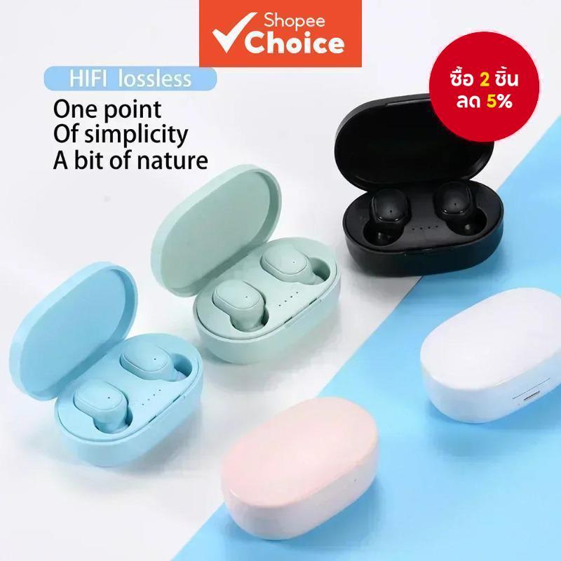 A6S หูฟังไร้สายบลูทูธชุดหูฟังคุณภาพสูงกีฬาหูฟังชนิดใส่ในหูใช้งานร่วมกับอุปกรณ์หลาย