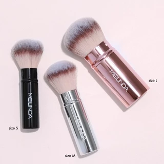 MEILINDA shiny pocket brush เมลินดา แปรงปัด แก้มพกพา ขนนุ่ม พกง่าย สีสวย มี 3 ไซส์ S,M,L คละสี