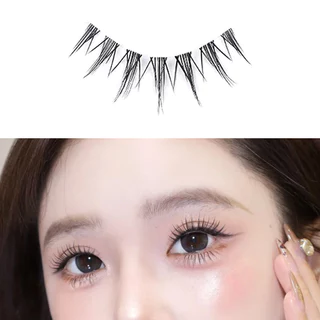 ก้านใส 5 คู่ขนตาปลอม Lash Extension Cross Nature Long Reusable