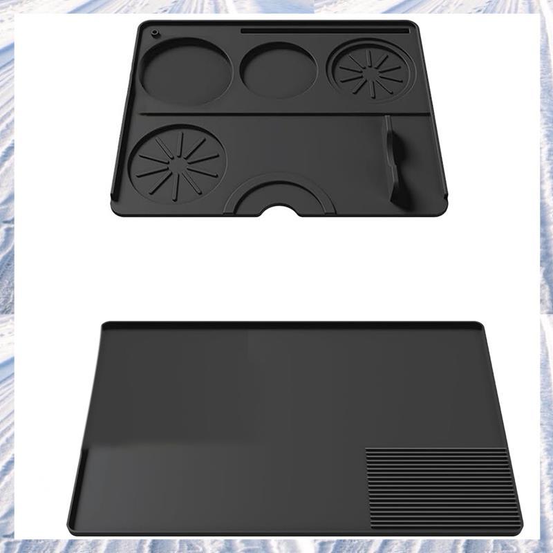 สําหรับ Luxe Cafe Espresso Machine Luxe Cafe อุปกรณ์เสริมซิลิโคนกาแฟ Mat ที่ถอดออกได้ Tamper Mat