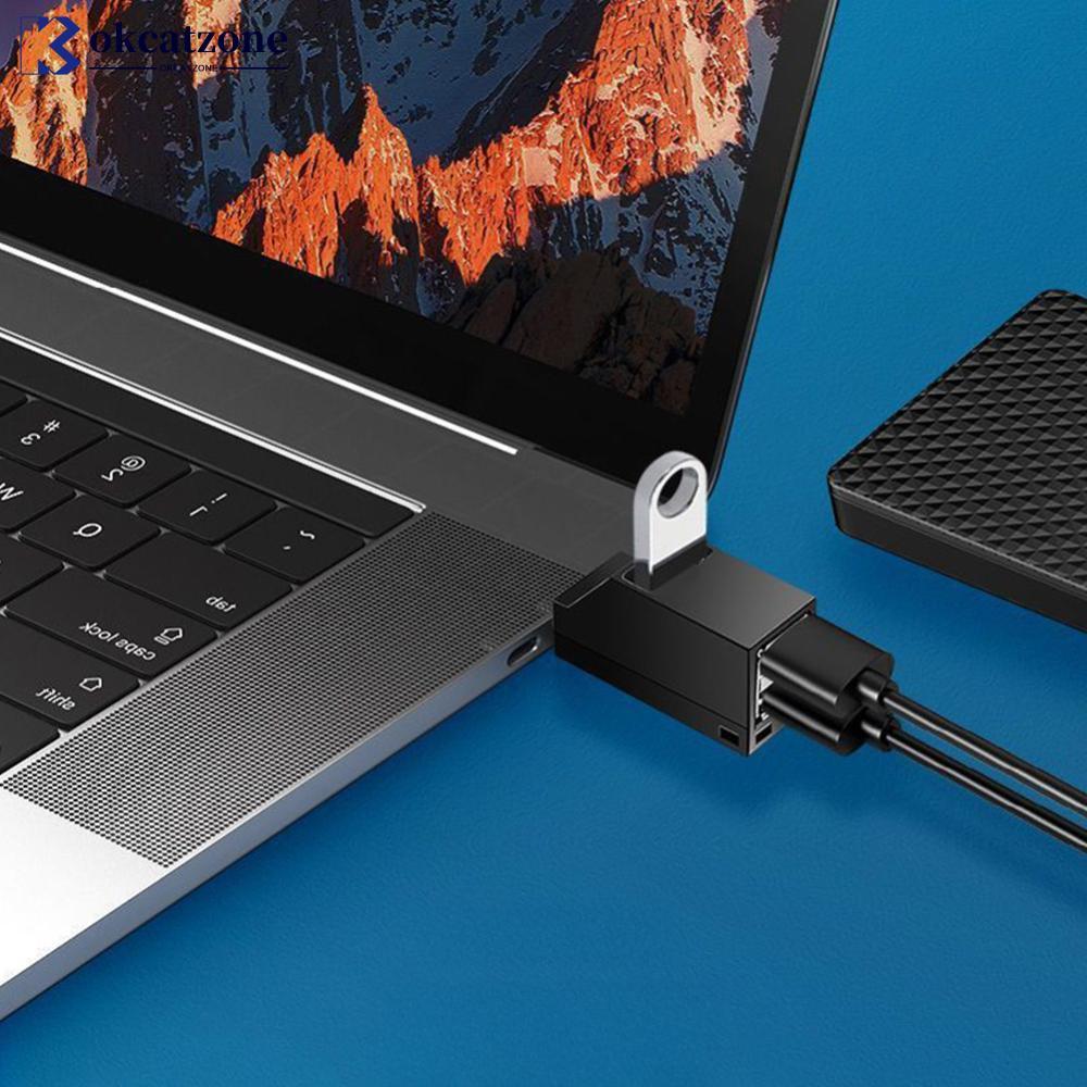 OKCATZONE USB 3.0 Hub Expander 1 พอร์ต 3.0 และ 2 พอร์ต 2.0 Data Transfer & ชาร์จ Splitter Plug & Pla