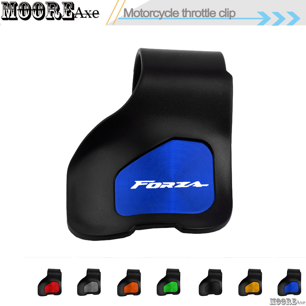 Mooreaxe สําหรับ Honda Forza 125 250 300 350 NSS300 SH300 125i 150i GT400 GT600 MF13 Froza300 Gen1 รถจักรยานยนต์คันเร่ง Booster Clamp Cruise Aid Control Grips Rest