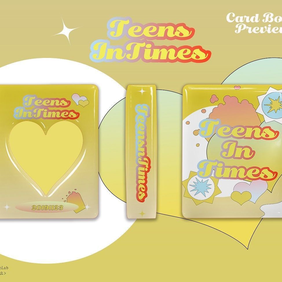 TNT Times Youth League Photocard Card Book 8 รูปแบบ Times Youth League สินค้าสนับสนุน rchandise