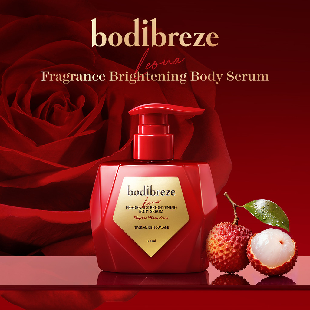 Bodibreze Fragrance Brightening Leona Body Serum 300ml |เซรั่มบอดี้ ขาวใส เนียนนุ่ม ชุ่มชื่น ดูดซึมไว ไม่เหนียวเหนอะหนะ