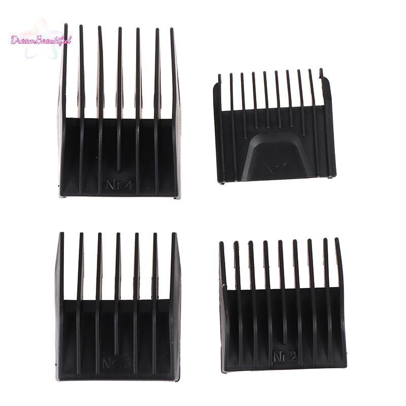 <DBFl-t> 4 ชิ้นตัดผม Universal Hair Limit Comb Replacement Guide Combs ใหม่