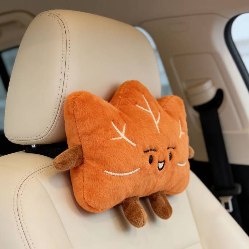 Automotive Headrest Neck Pillow Cute Car Girls' Main Driving Pillow Car Lumber Pad Driving Cervical 