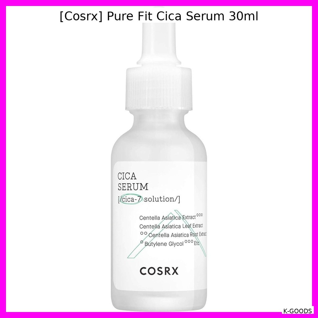 [Cosrx] Pure Fit Cica Serum 30ml / เซรั่มเกาหลี / รักษาสิว / ของแท้ 100% by K-GOODS