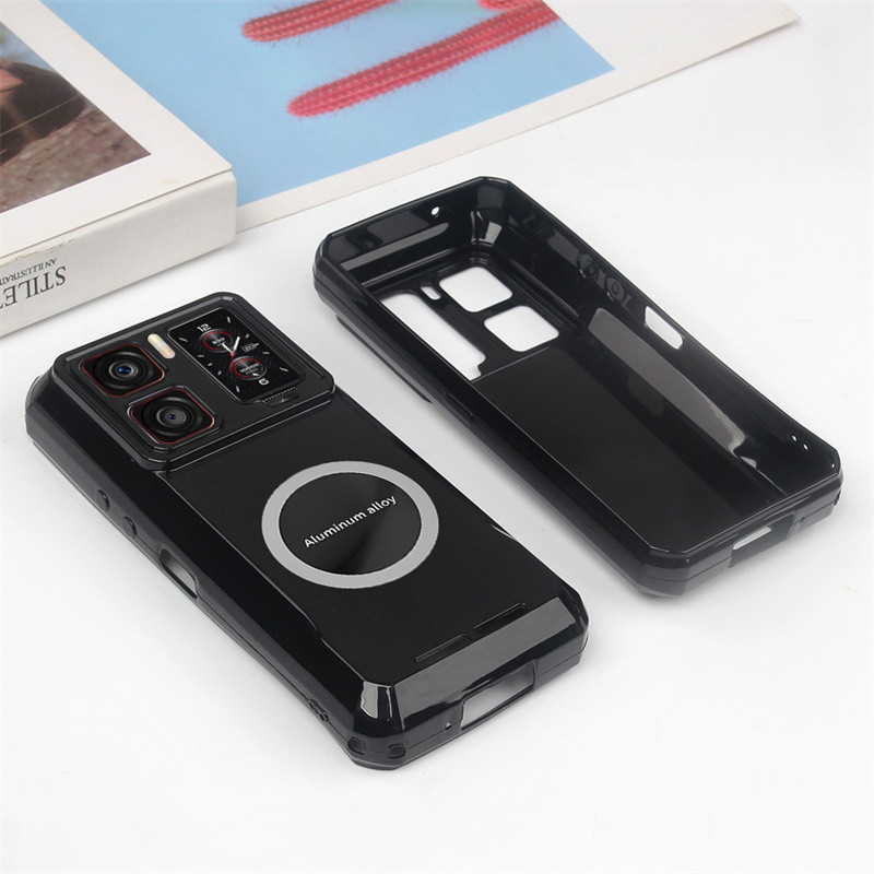 เคสโทรศัพท์ Oukitel WP300 5Gซิลิโคนนุ่มMatte Full Protectorกันกระแทกกาวแม่เหล็กPatchปกหลังOukitel WP