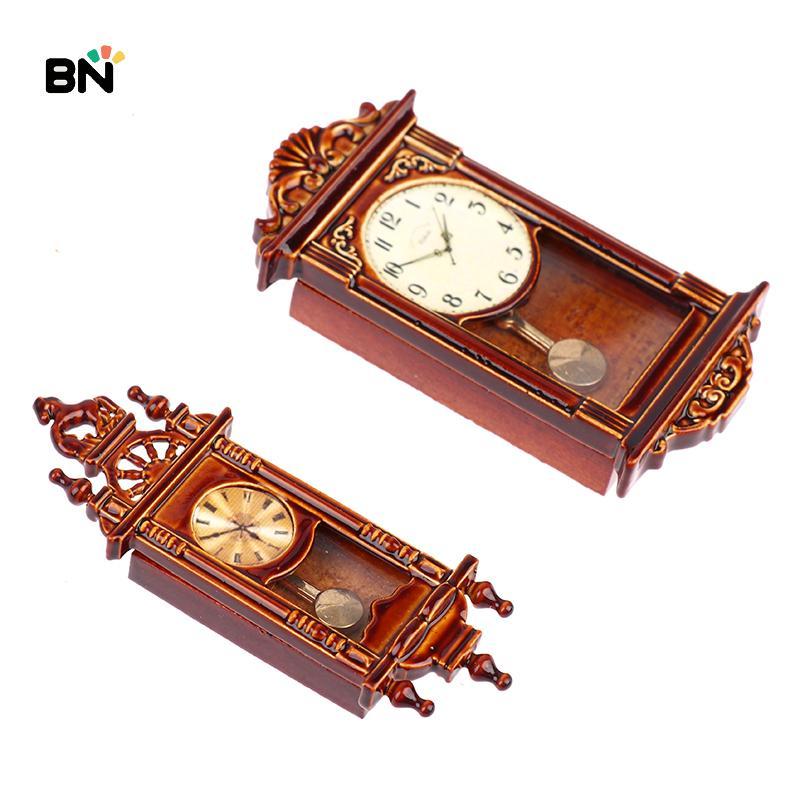 [BN] 1:12 Dollhouse Miniature Wall Clo Miniaturas อุปกรณ์ตกแต่งบ้านของเล่น MT