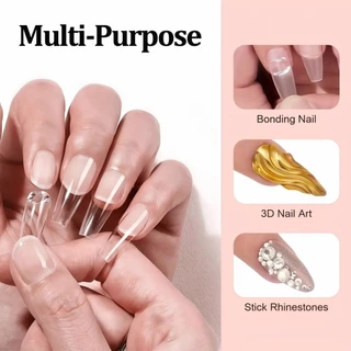 OsNailmall 100g Solid Nail Gel, Strong Sticking Gel, Nail Building Gel, Extension, 3D UV, Professional Art Supplies