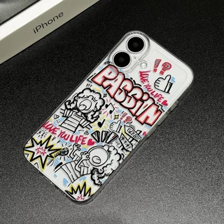 เคสโทรศัพท์นุ่มๆ ลาย "ชีวิตเต็มไปด้วยความหลงใหล" เหมาะสำหรับ iPhone 13 14 16 16 Pro Max Plus XS X/XS XR 11 12 13 Pro Max