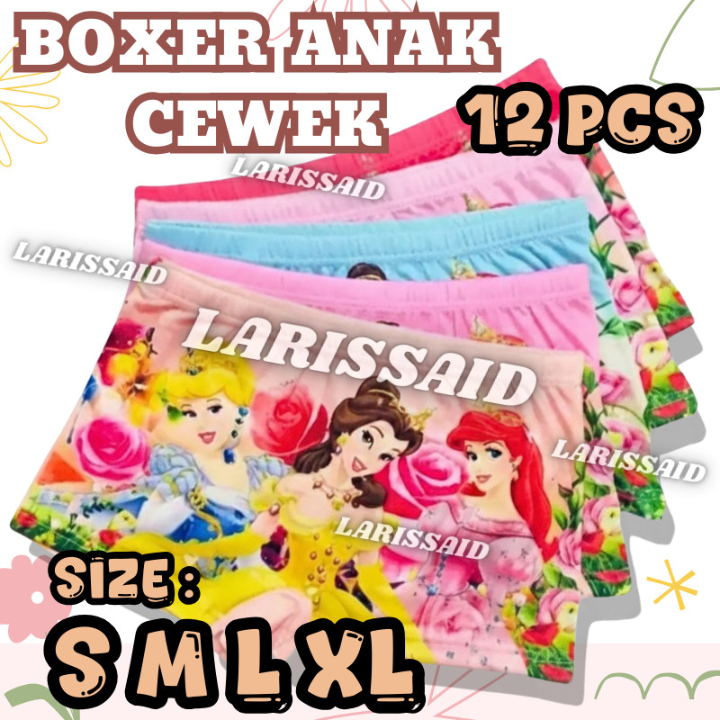 Happy Girl Soft Spandex Girls Boxer Briefs