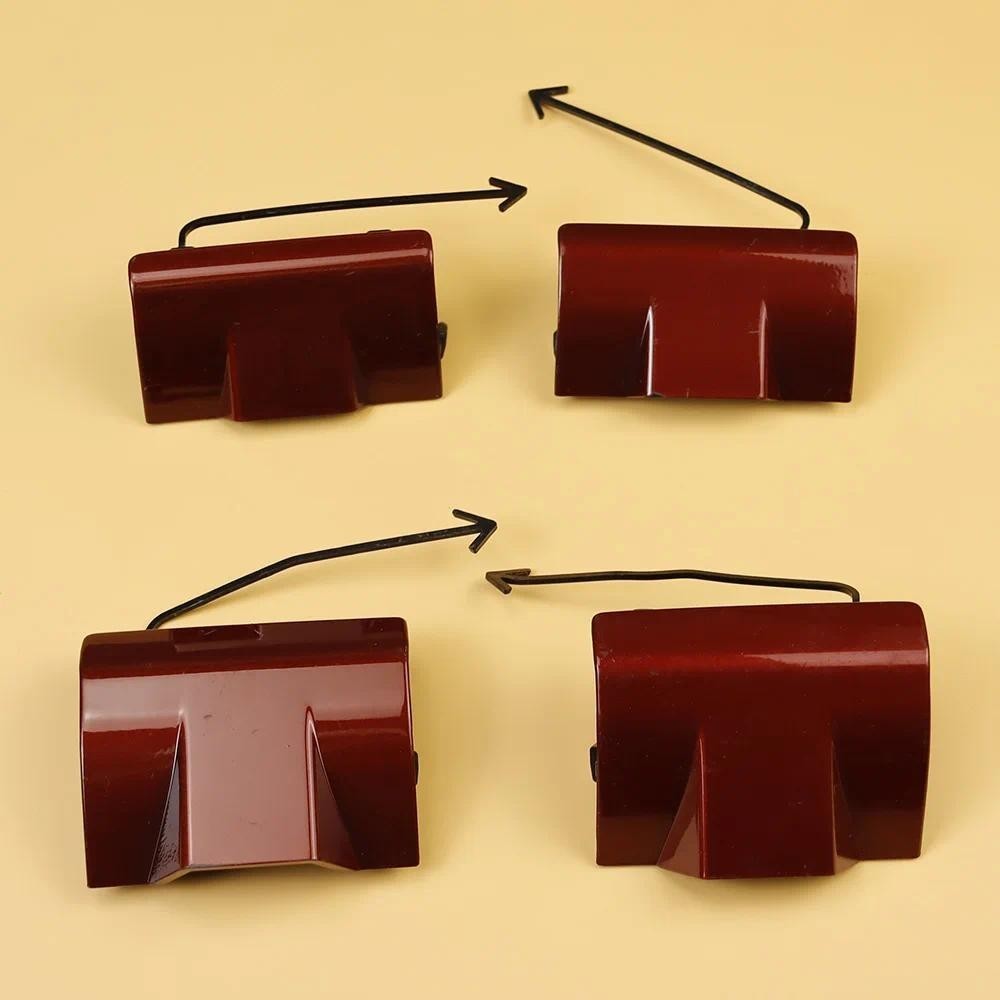 1 ชิ้น [ไม่ใช่ 1 ชุด] สีแดงด้านหน้าหรือด้านหลังหมวกแจ็คสนับสนุนจุดสําหรับ Mercedes Benz 2015-2020 C 