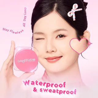 Glad2Glow Perfect Blur & Cover Loose Powder 8g แกลดทูโกลว์ แป้งฝุ่นเนื้อเนียนละเอียดพิเศษ