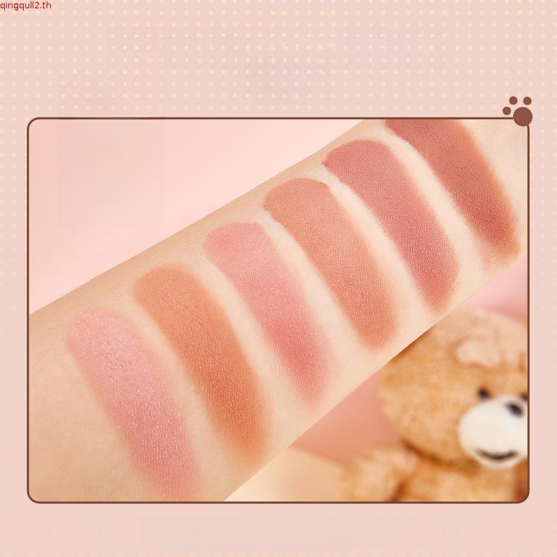 Imagic บลัชออนพาเลท คอนทัวร์ ธรรมชาติ กันน้ํา 6 สี