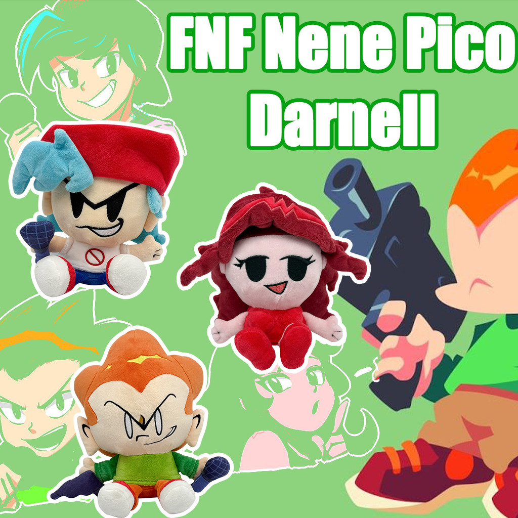 Friday Night Funkin อุปกรณ์เกมตุ๊กตาตุ๊กตา Plushie ตุ๊กตาของเล่นวันเกิด