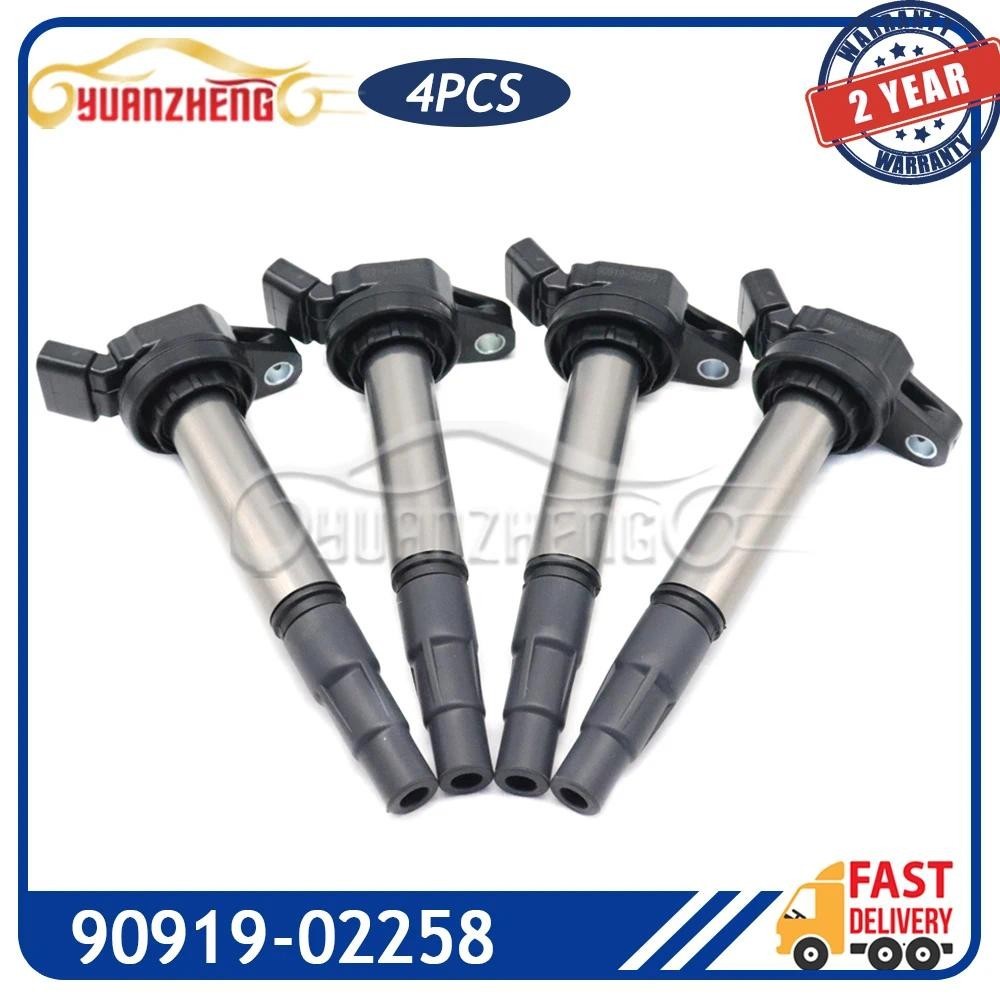 90919-02258 คอยล์จุดระเบิดรถยนต์สําหรับ Toyota C-HR Prius V Matrix RAV4 Auris Avensis สําหรับ Lexus 