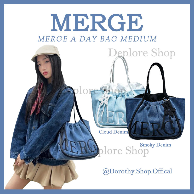【Special Bundle】Products Ready for Delivery, Genuine Products    Merge a Day Bag New Shoulder Bag 2C
