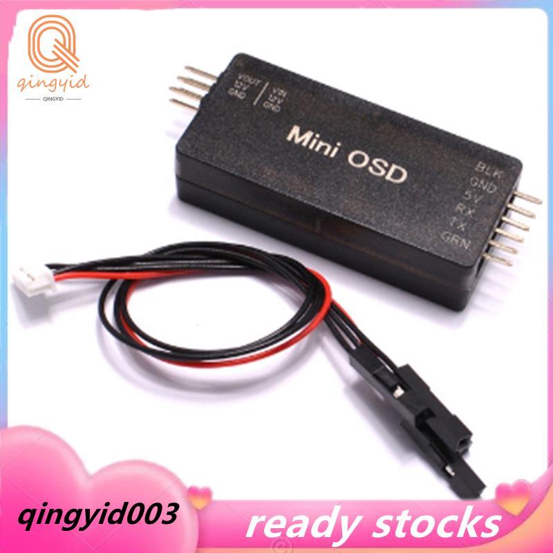 Minim OSD บนจอแสดงผลหน้าจอ Mini OSD Rev. 1.1 OSD สําหรับ PX4 PIX 2.4.8 2.4.7