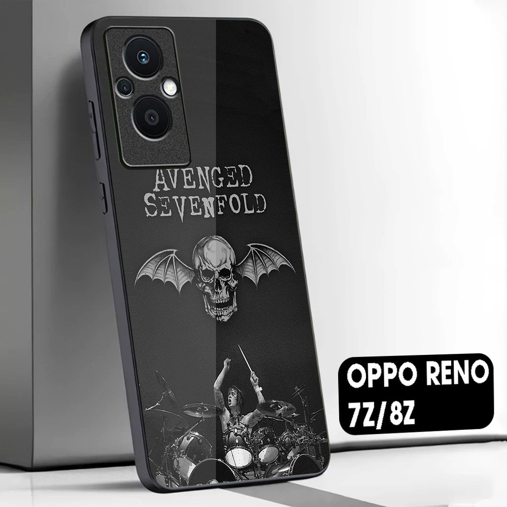 OPPO RENO 7z 8z 5G SOFTCASE | เคสเคลือบเงา Oppo reno 7 8 z 5G | ปลอก Avenged M69 | เคสพรีเมี่ยมสุดเท
