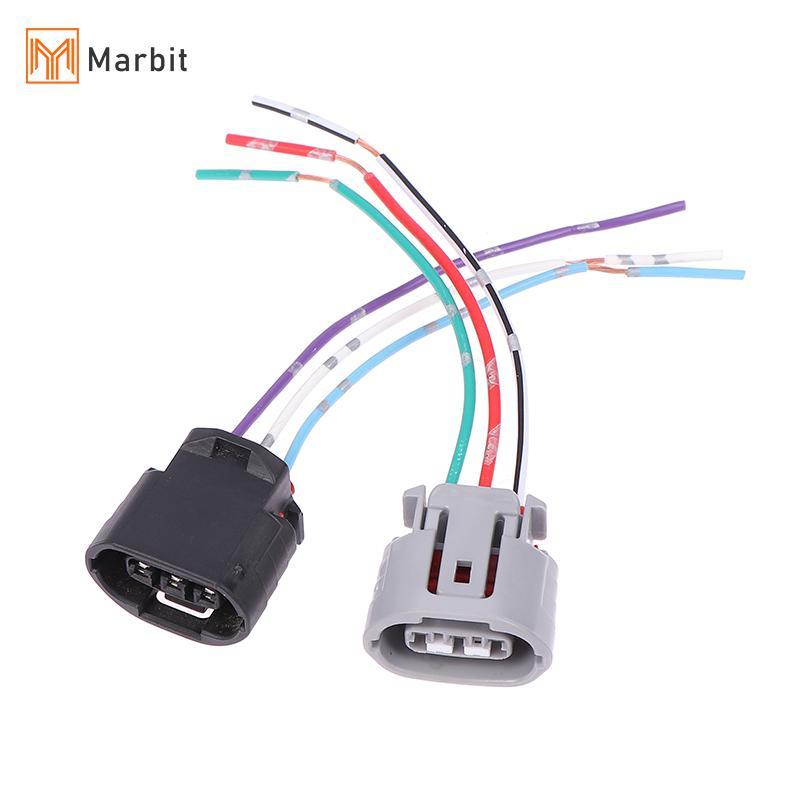Marbit ไดชาร์จตะกั่วซ่อม 3 สายและปลั๊ก Denso Regulator Harness Plug 3 Pin รถ null