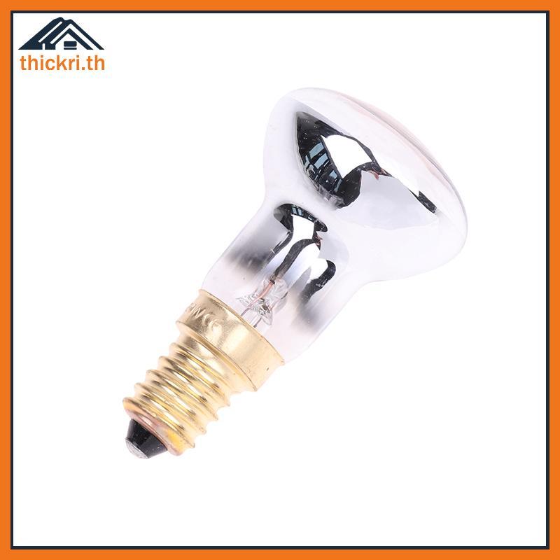 TT 1 PC เปลี่ยนโคมไฟ Lava E14 R39 30W 230V Spotlight สกรูหลอดไฟ Clear Reflector Spot หลอดไฟ Motion ส