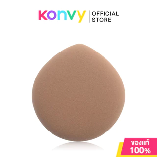 SUPERMOM Marshmallow Puff 1pc #Jumbo พัฟมาชเมลโล่ ซุปเปอร์มัม ทรงหยดน้ำปลายแหลม ขนาดใหญ่ มีตลับ.