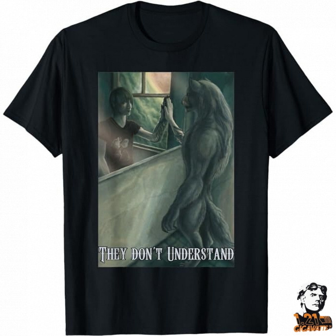 เสื้อยืด Werewolf Ripping Meme Alpha Wolf Werewolf Literally Me