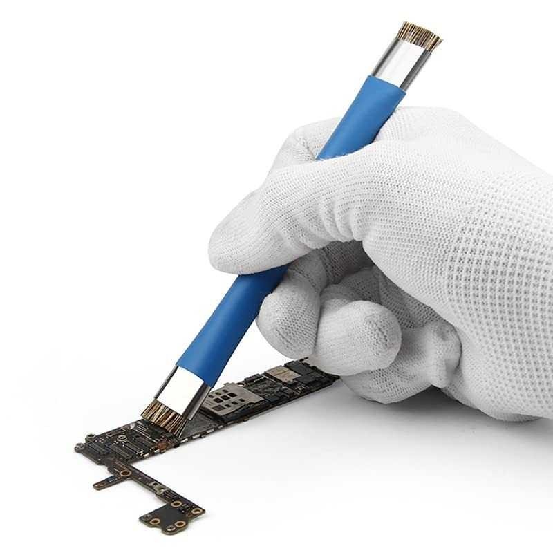 Domura Anti-Static Brush PCB Board Cleaner Double Head - SS-022B