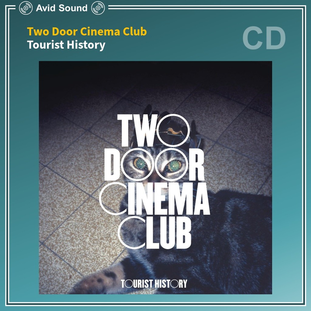 CD แผ่นซีดี Two Door Cinema Club Tourist History ใหม่ ซีล Two Door Cinema Club CD