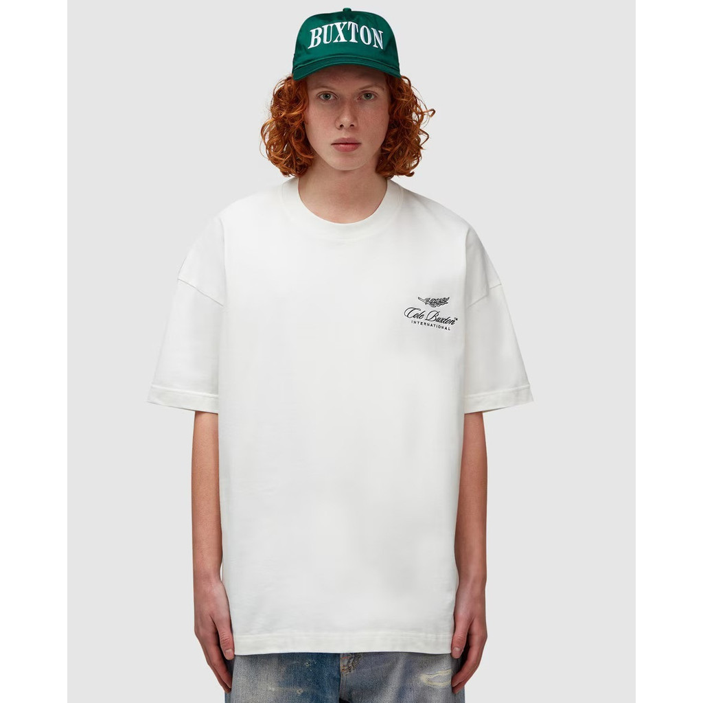 Cole Buxton Retro ฤดูร้อน โลโก้พิมพ์เสื้อยืด พร้อมสต็อก