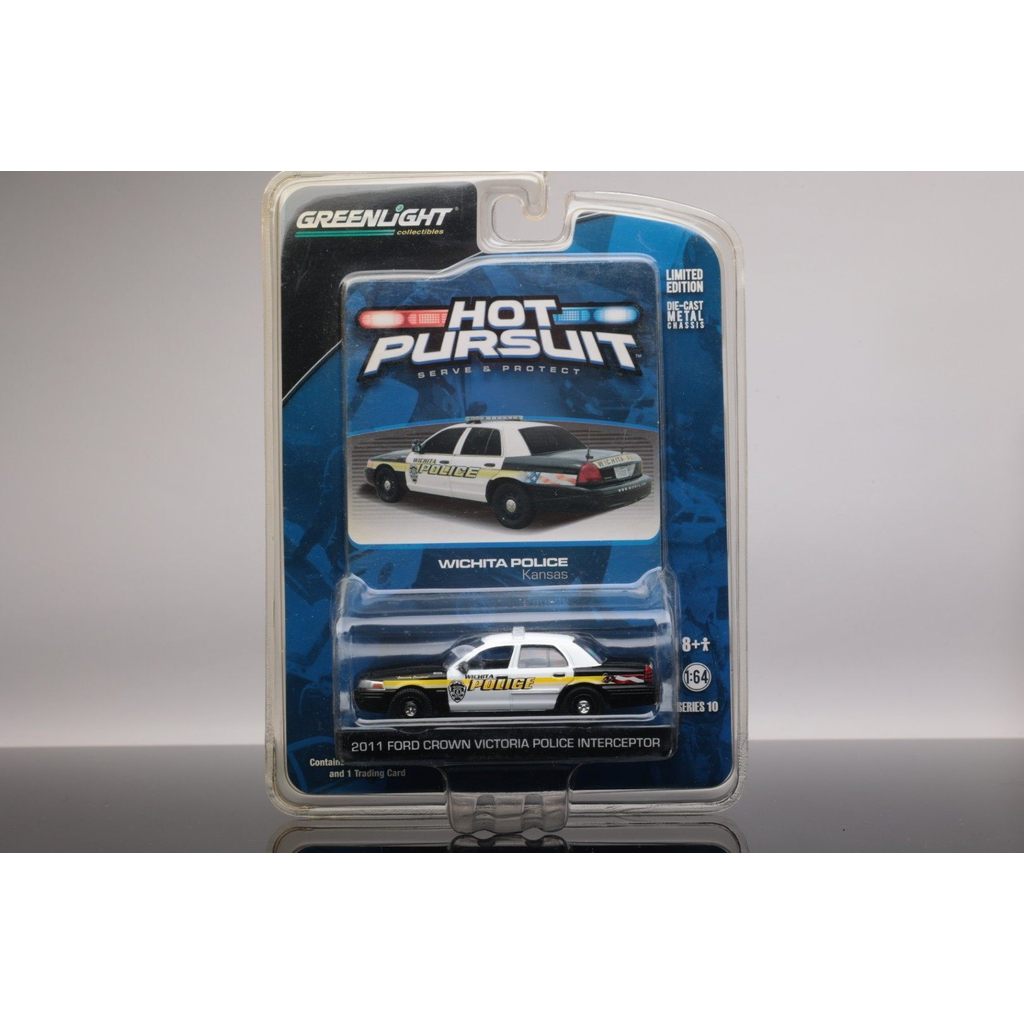 แสงสีเขียว 1/64 Ford CV Kanas Ford Crown Victoria Washington Joy Brand New Original Pack ยังไม่เปิด 