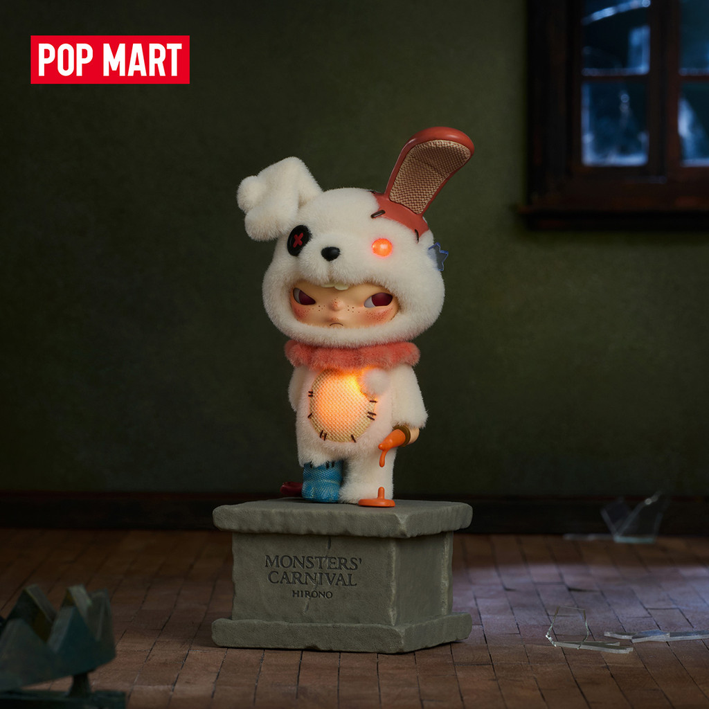 POP MART Hirono Monsters' Carnival Series Figures Blind Box Action Toys Figure Birthday Gift Kid Toy