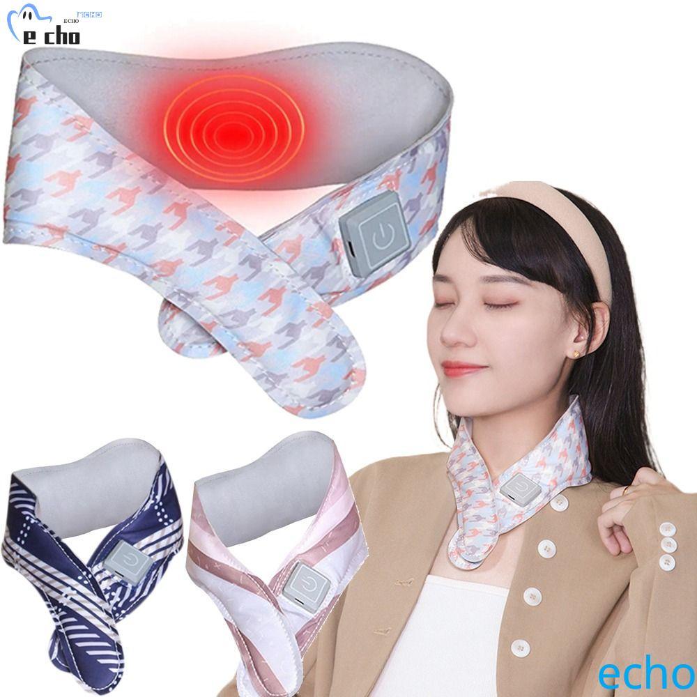 PIVOT ผ้าพันคออุ่นไฟฟ้า,ปรับอุณหภูมิ USB ชาร์จความร้อนคอห่อ,ปลอดภัยพับ Breathable 3 โหมดคออุ่นหญิง