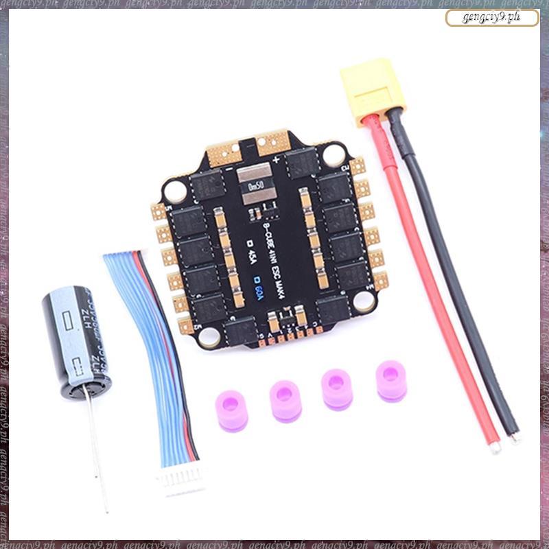 [LU R] 4INI 60A ESC Board รองรับมอเตอร์ไร้แปรงถ่าน 3-6S รองรับ DShot300 600/Multishot/Oneshot FPV UA