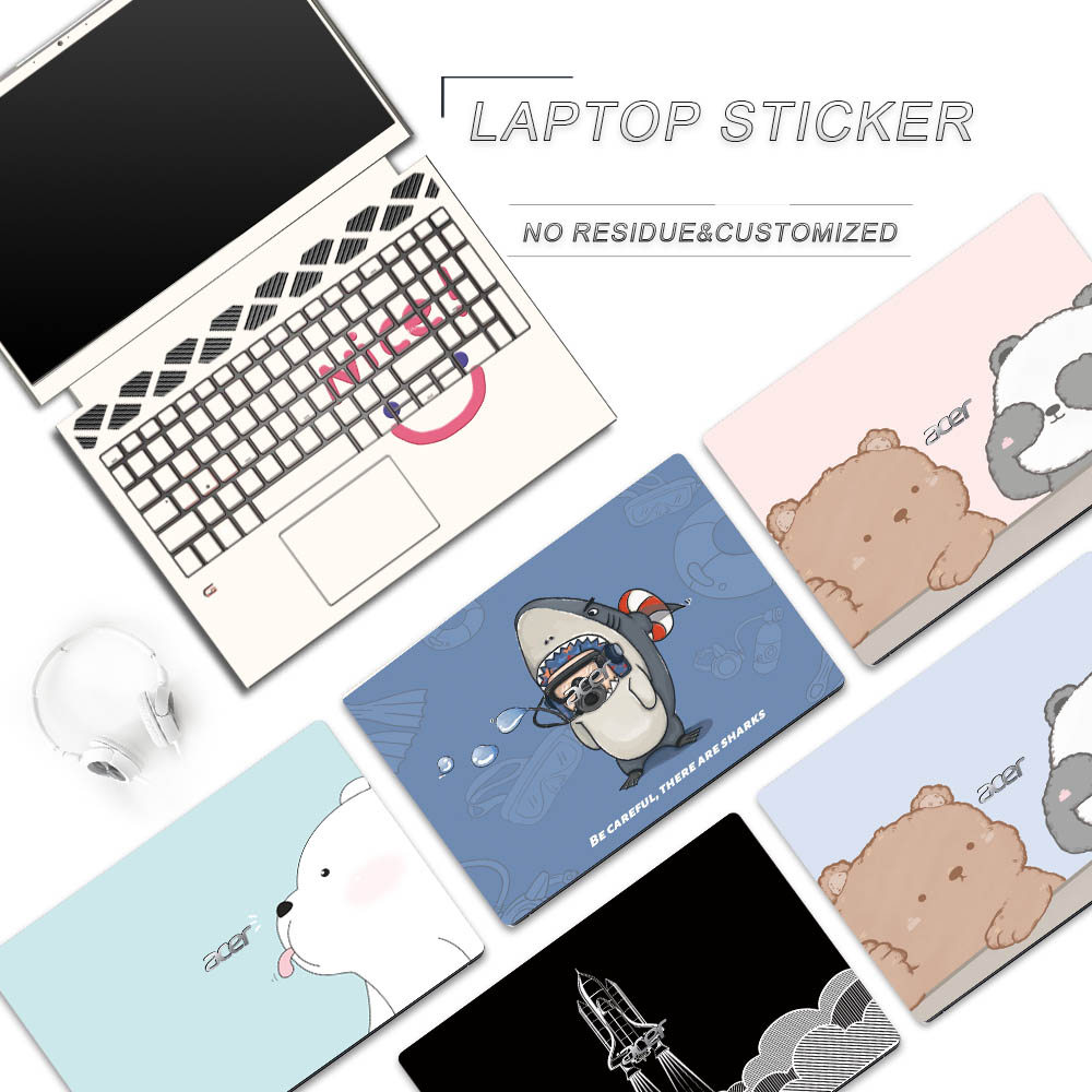 Acer Swift SF314-511 EX215-31 SF315-52G ไม่มีสารตกค้างคอมพิวเตอร์แล็ปท็อปผิวไวนิลสติกเกอร์โน้ตบุ๊คสํ