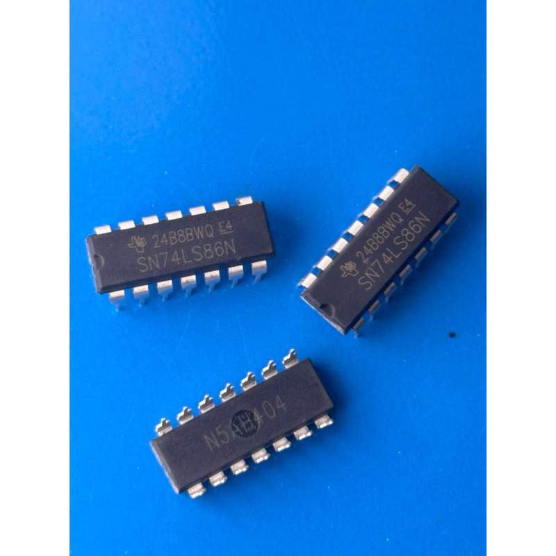 ร้านไทย 74LS86N 74LS86 LOW POWER SCHOTTKY ราคาหนึ่งชิ้น