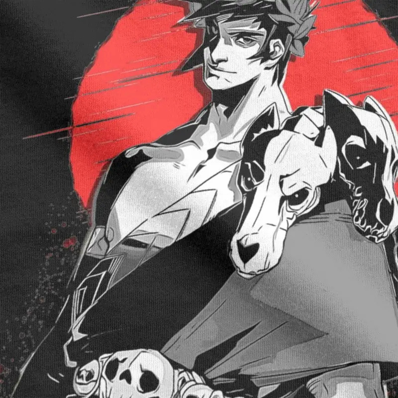 เสื้อยืดแฟชั่น Zagreus Hades Game สำหรับผู้ชาย คอกลม ผ้าฝ้าย แขนสั้น เสื้อยืดไอเดียของขวัญ