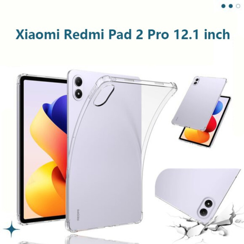 Transprent สําหรับ Redmi Pad 2 Pro 12.1 นิ้ว 2025 Xiaomi Poco Pad M1 12.1 นิ้ว 2025 Poco Pad X1 Pad 
